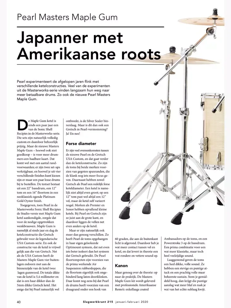 تصاویر Slagwerkkrant - onmisbaar voor drummers en percussionisten iPad 