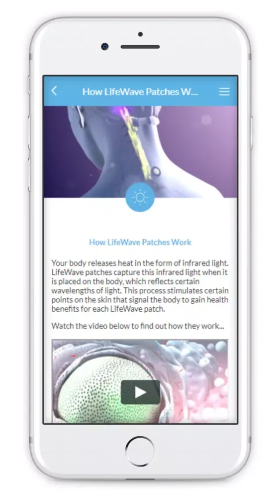 LifeWave Corporate Screenshots