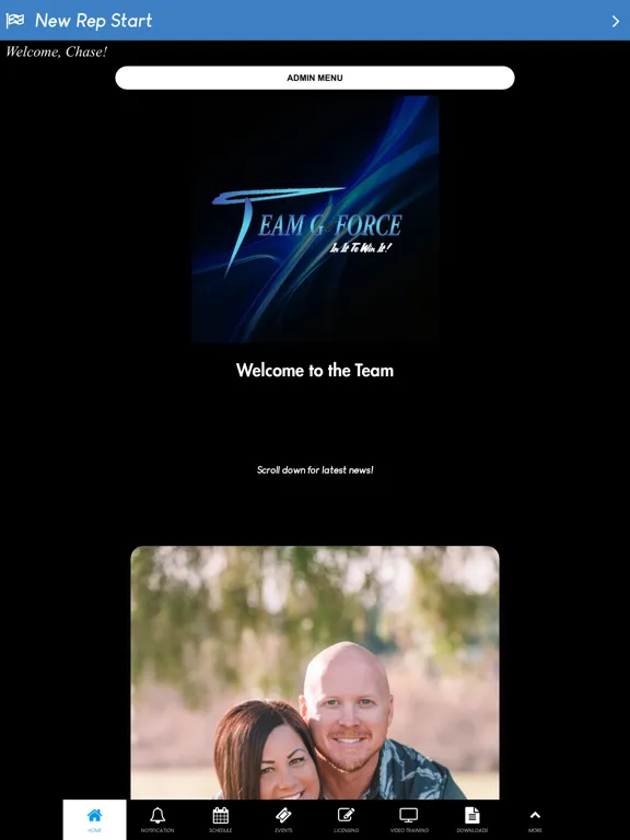Zrzuty ekranu Team G Force iPad 