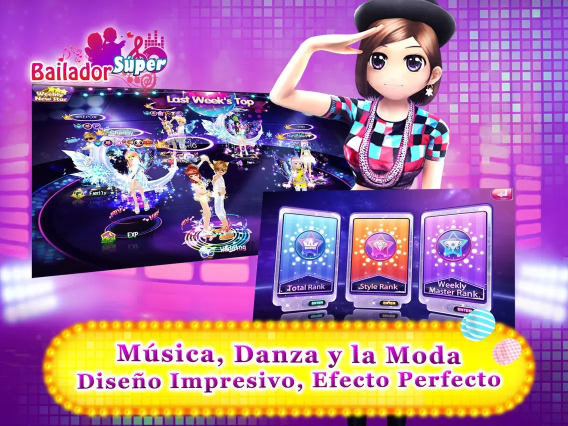 Ảnh chụp màn hình của Bailarín Súper iPad 