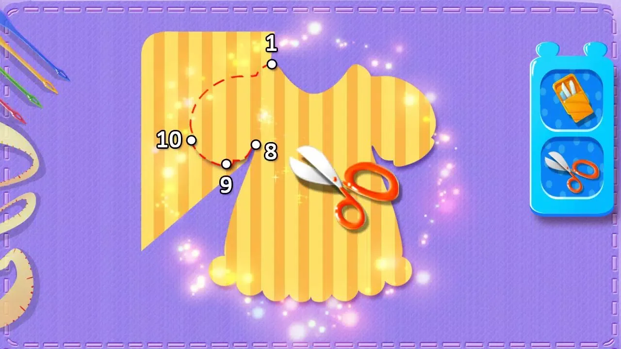 Capturas de tela do Little Fashion Tailor2: Sewing