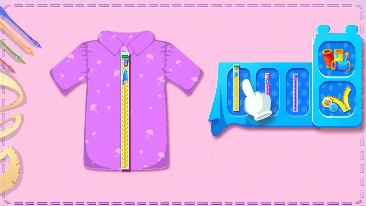 Capturas de tela do Little Fashion Tailor2: Sewing