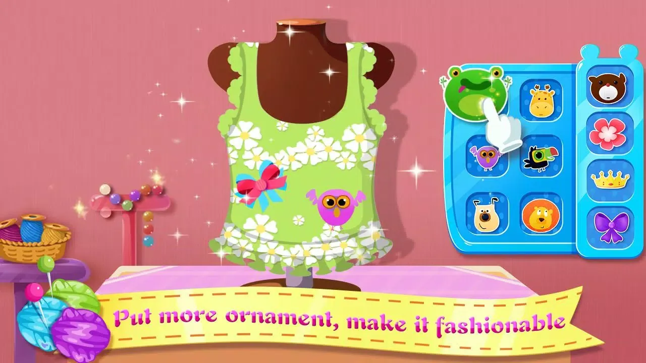 Capturas de tela do Little Fashion Tailor2: Sewing