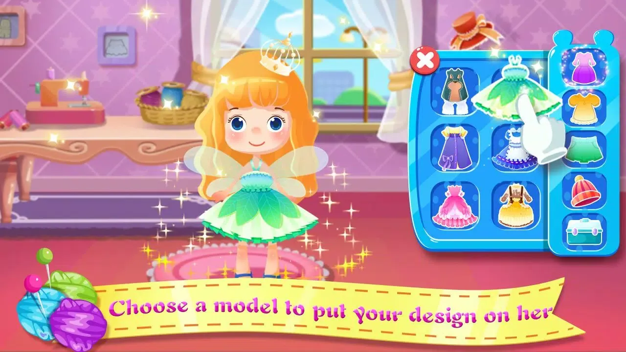 Capturas de tela do Little Fashion Tailor2: Sewing