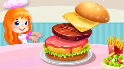 Tangkapan layar Happy Burger Master