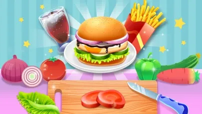 Tangkapan layar Happy Burger Master