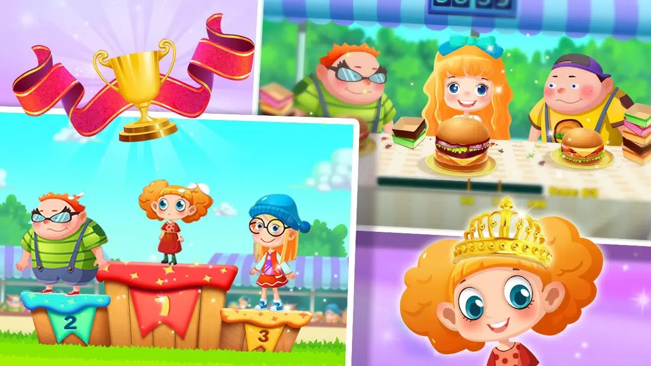 Yummy Hamburger Cooking Game Screenshots