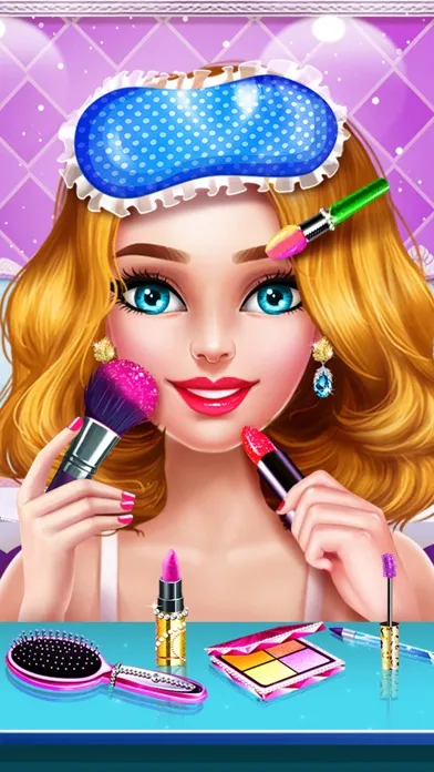 Pajamas Party -Princess Makeup スクリーンショット