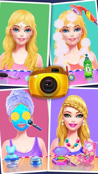 Pajamas Party -Princess Makeup スクリーンショット