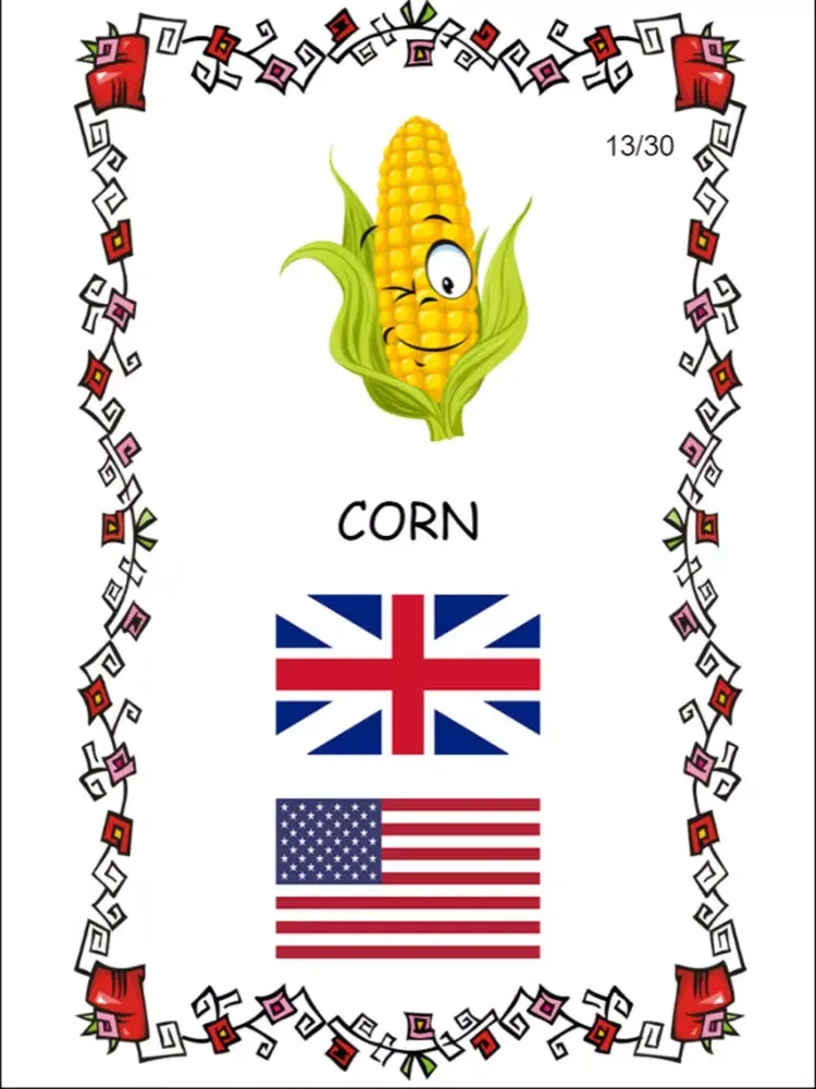 British vs American English Accent Word Learning iPad  سکرین شاٹس