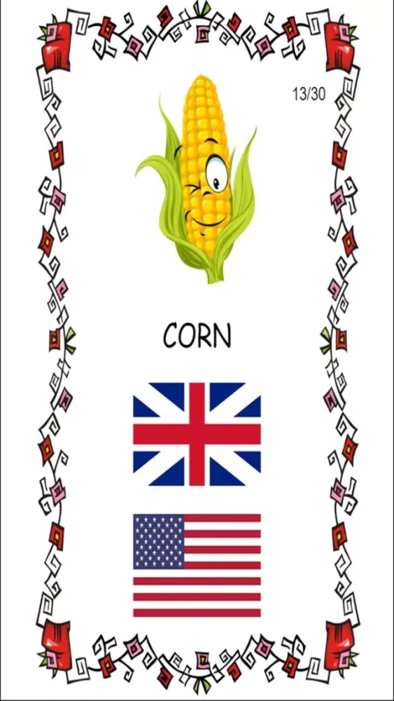 British vs American English Accent Word Learning سکرین شاٹس