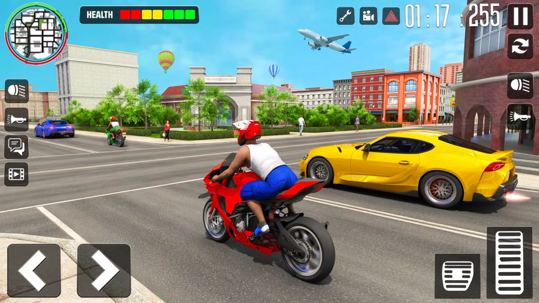 Indian Bikes Driving Games 3D Ekran Görüntüleri