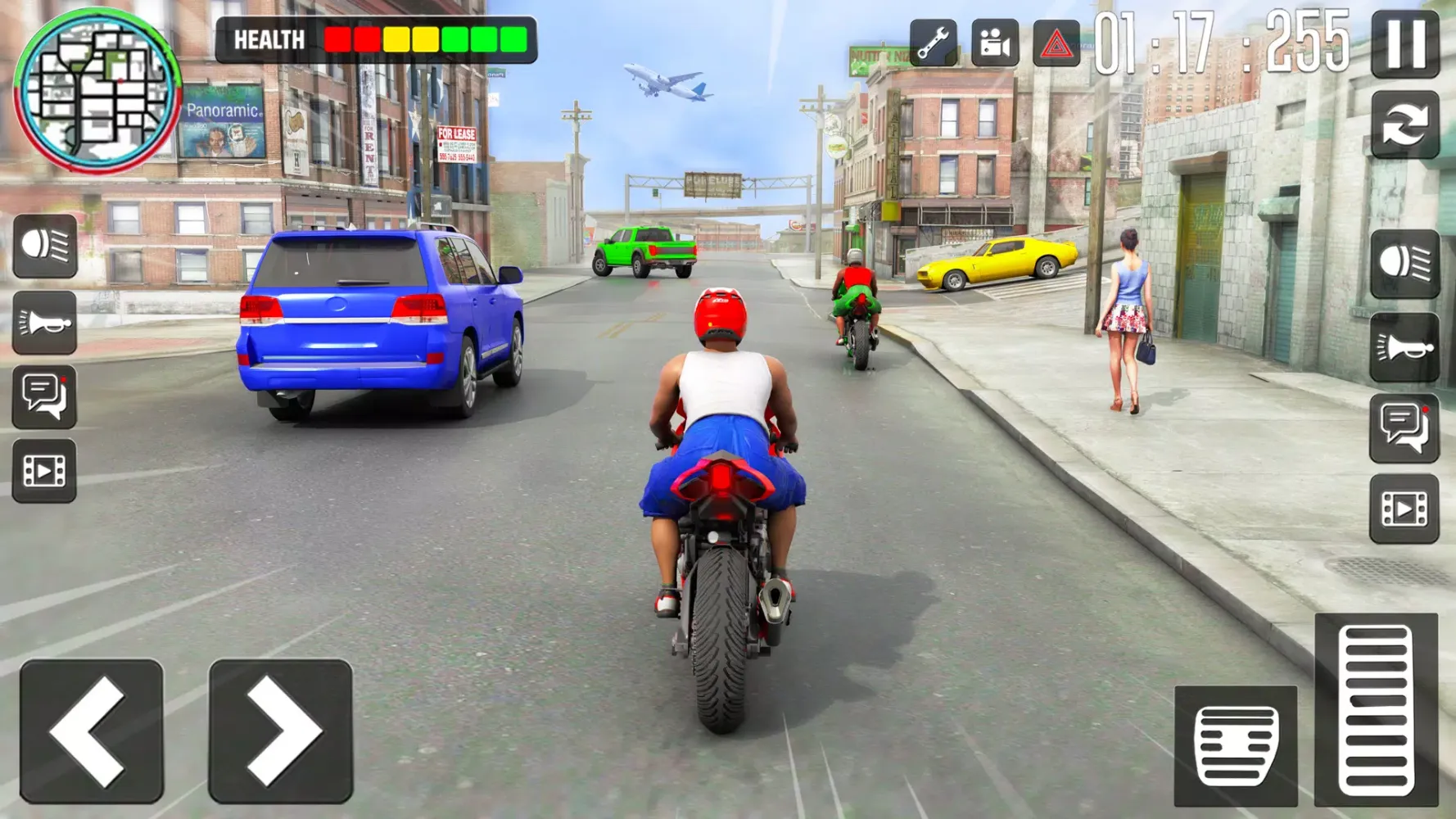 Indian Bikes Driving Games 3D Ekran Görüntüleri