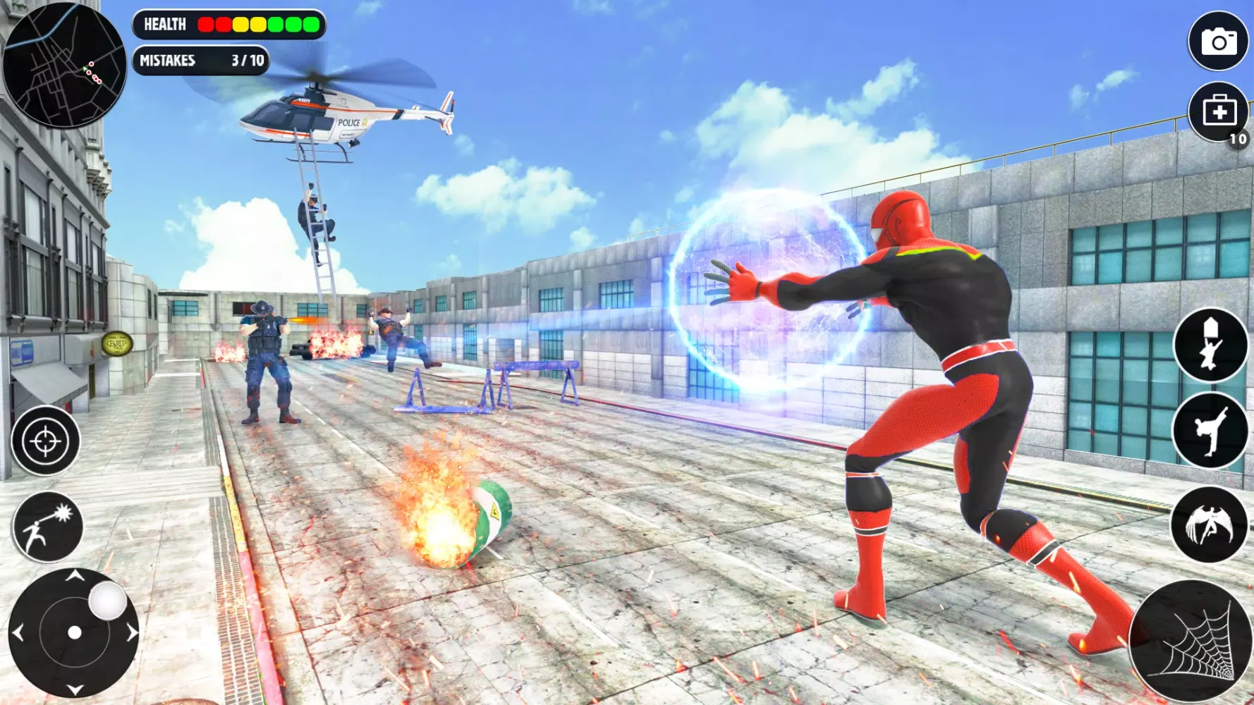 Zrzuty ekranu Spider Fighting Man Hero Games