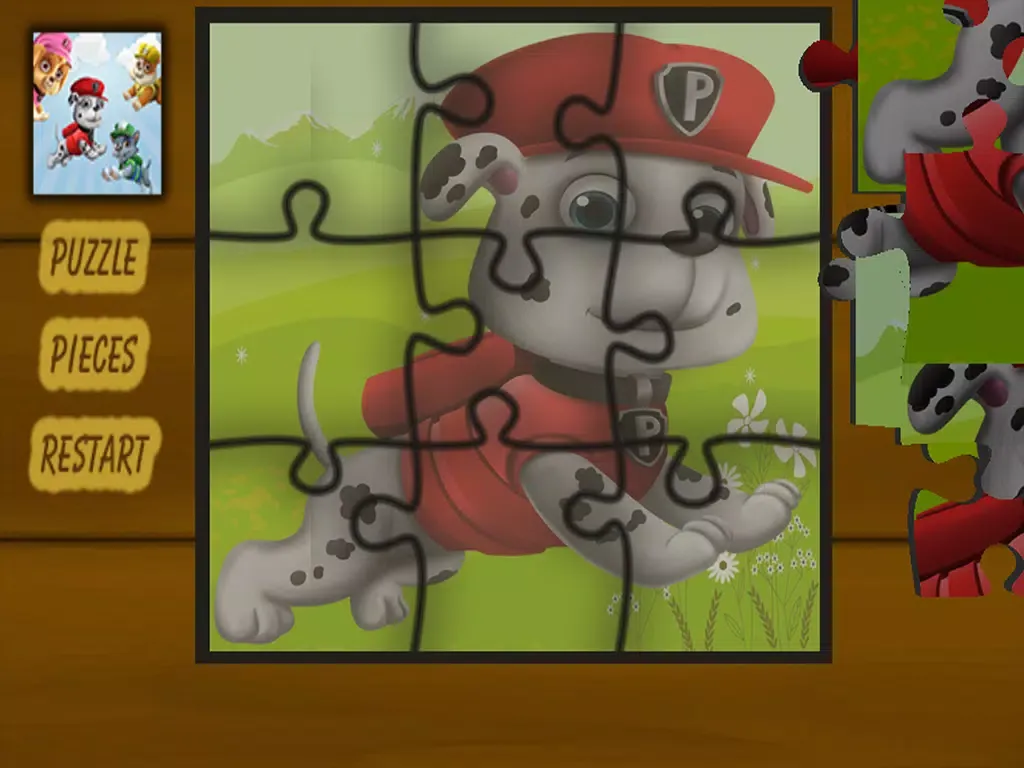 Paw Puppy Patrol Jigsaw Puzzle iPad  স্ক্রিনশট