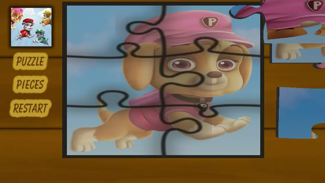 Paw Puppy Patrol Jigsaw Puzzle স্ক্রিনশট