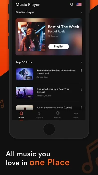 Playit - Video Songs Player Ekran Görüntüleri