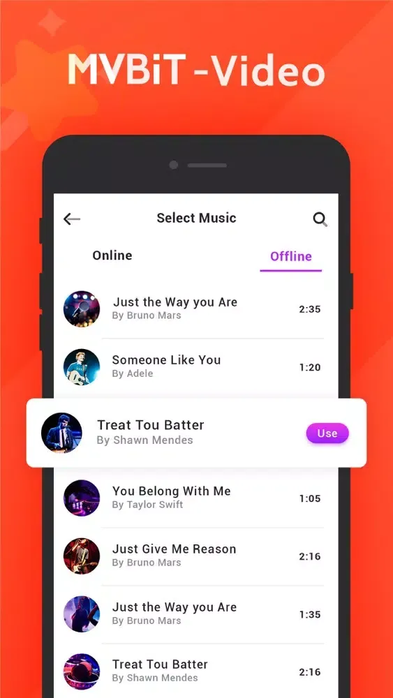 MVBIT - Video Status Maker スクリーンショット