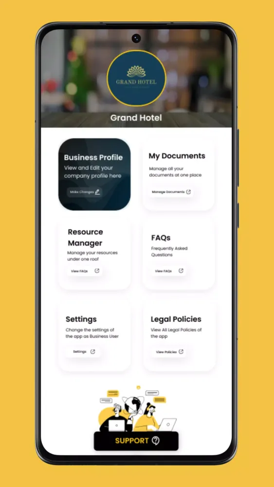 Kaamhai: Jobs & Staff Managing Screenshots