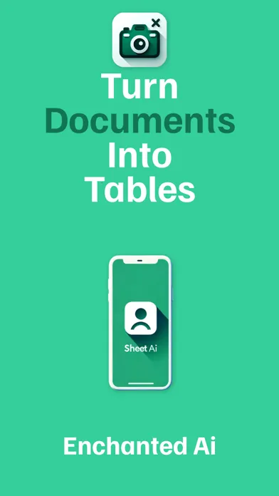 Capturas de tela do Sheet Ai Images to SpreadSheet