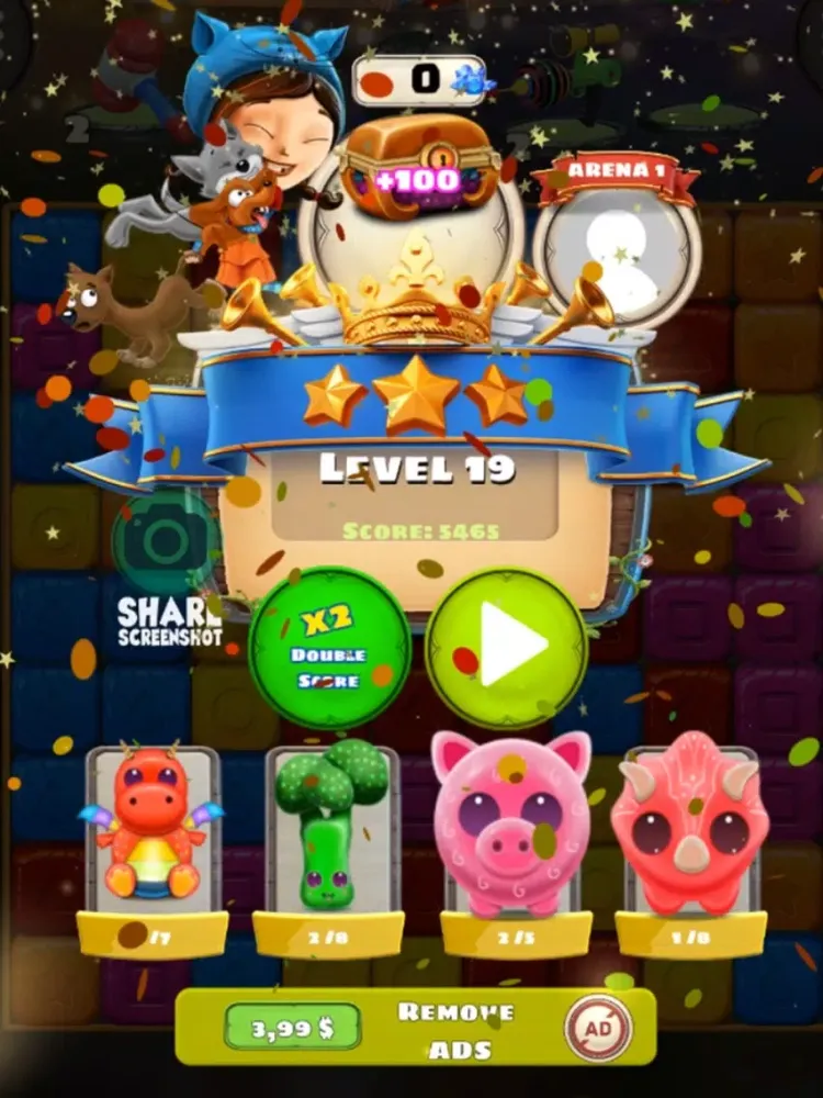 Captures d'écran de Magic Blast Arena iPad 