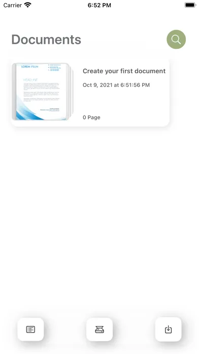 Captures d'écran de PDF Maker: Image to Text