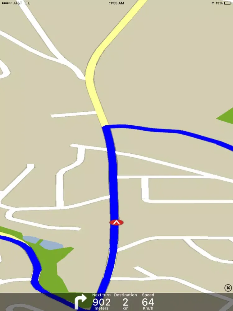 Captures d'écran de Costa Rica GPS Map iPad 