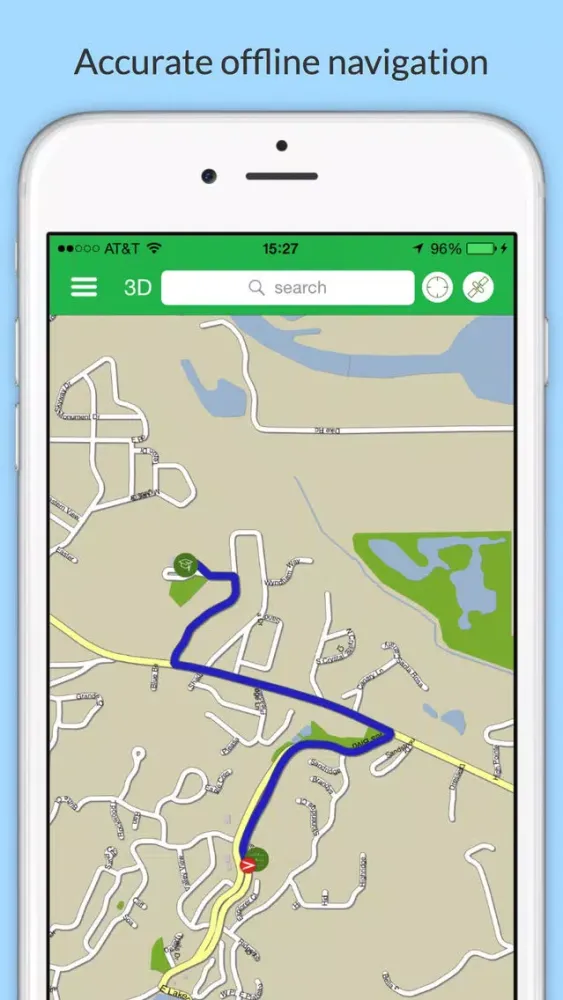 Captures d'écran de Costa Rica GPS Map