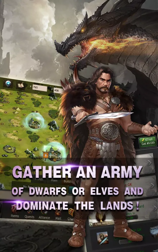 Screenshot di Elves vs Dwarves