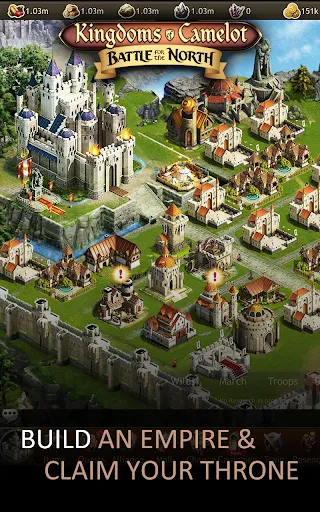 Kingdoms of Camelot: Battle应用截图