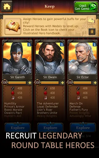 Kingdoms of Camelot: Battle应用截图