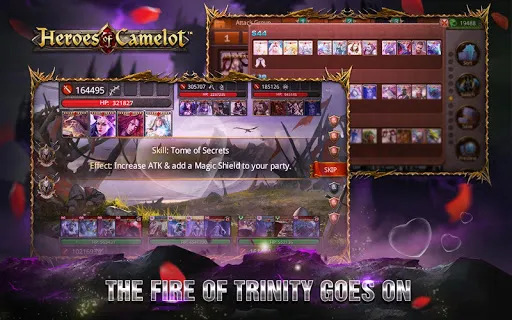 ภาพหน้าจอของ Heroes of Camelot