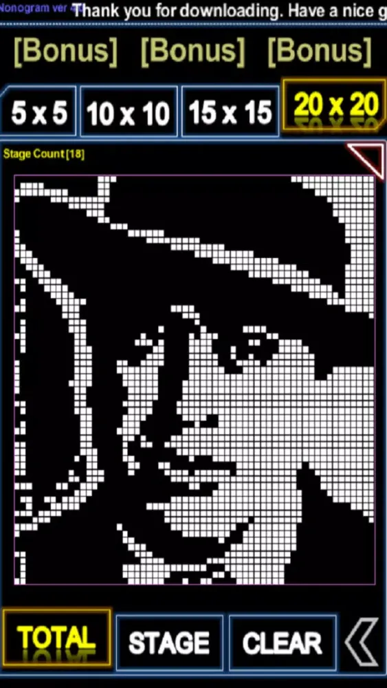تصاویر No.4 Nonogram logic puzzle (picross)