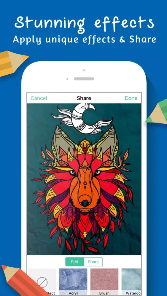 Скриншоты Coloring Book : Coloring Book for Adults - Free