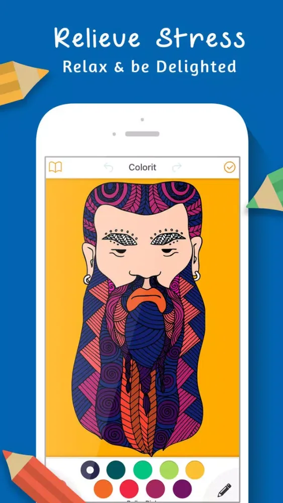 Скриншоты Coloring Book : Coloring Book for Adults - Free