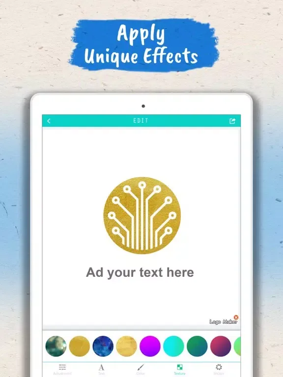 Logo Maker - Logo Creator . iPad  Screenshots
