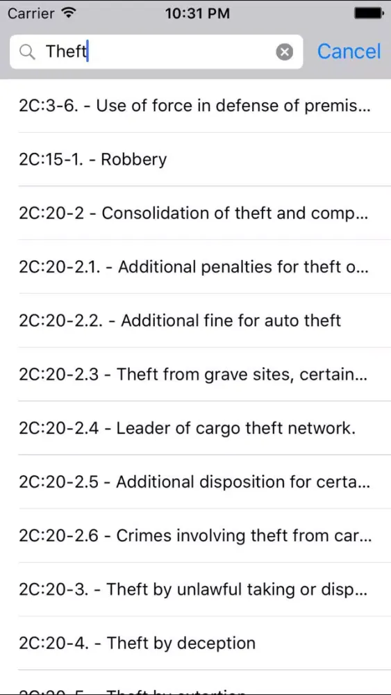 Tangkapan layar NJLaw - Title 2C - Criminal Law