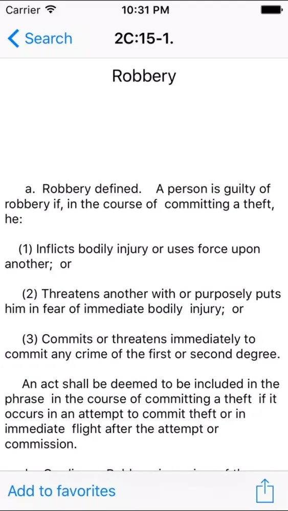 Tangkapan layar NJLaw - Title 2C - Criminal Law