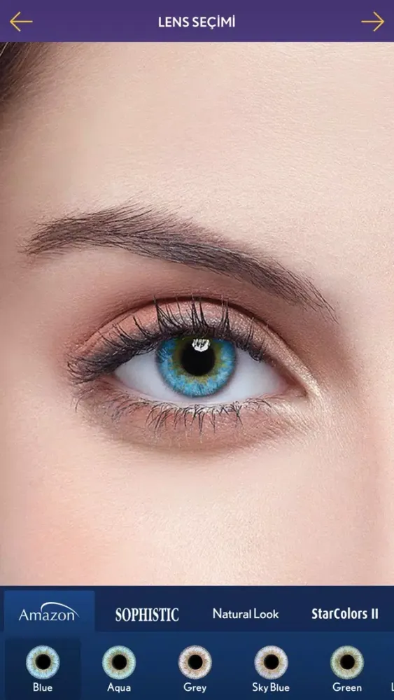 ภาพหน้าจอของ Renkli Lens