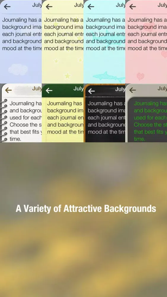 Journaling Ekran Görüntüleri