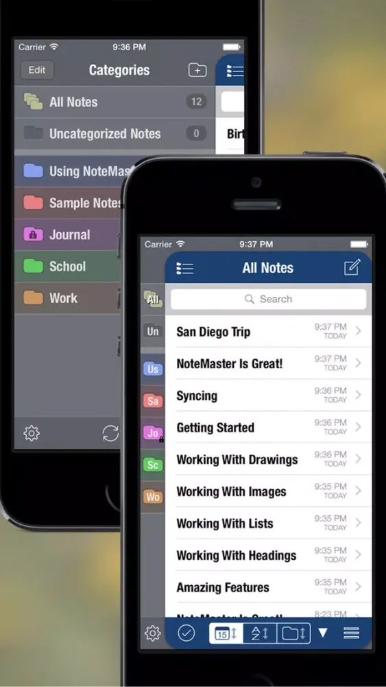 NoteMaster Lite 스크린샷