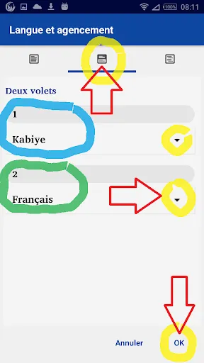 Kabiye avec français English Screenshots