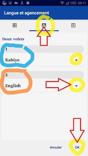Kabiye avec français English Screenshots