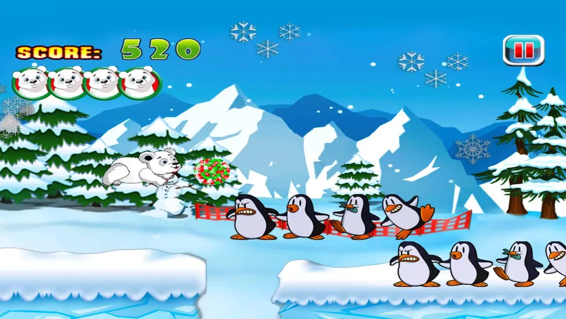 Zrzuty ekranu Arctic Candy Battle : Baby Polar Bears VS Penguin