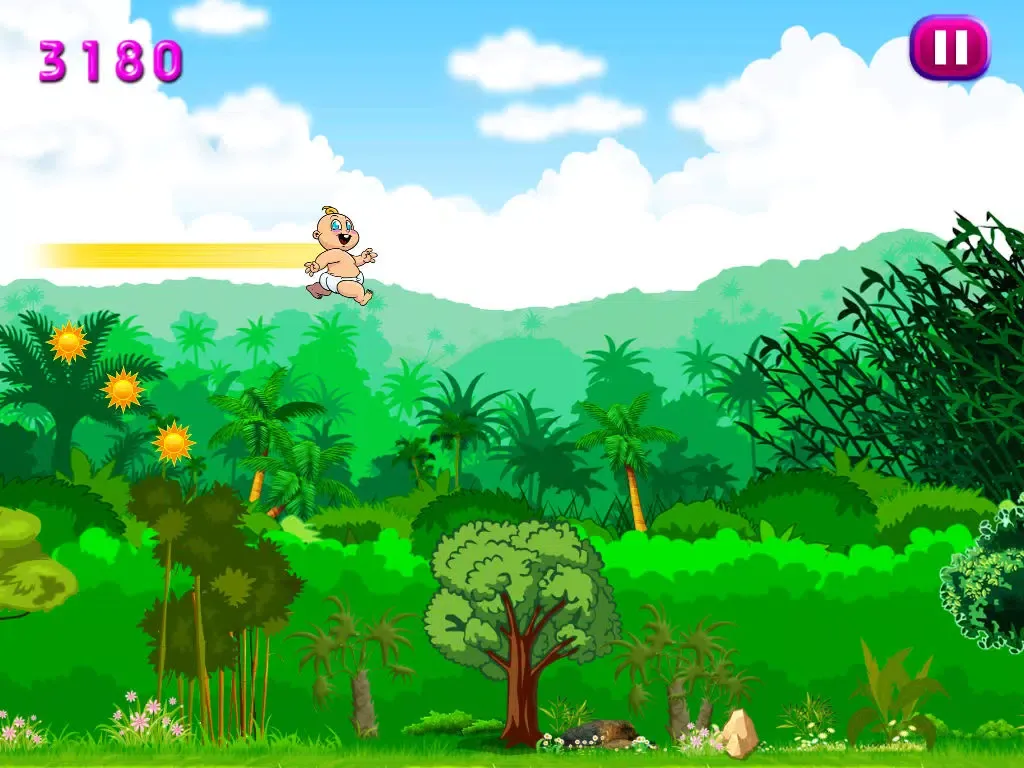 Capturas de tela do Super Kid : Fly high if you can escape iPad 