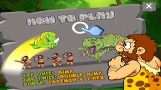 A Baby Dinosaur's T-Rex and Caveman Escape Screenshots