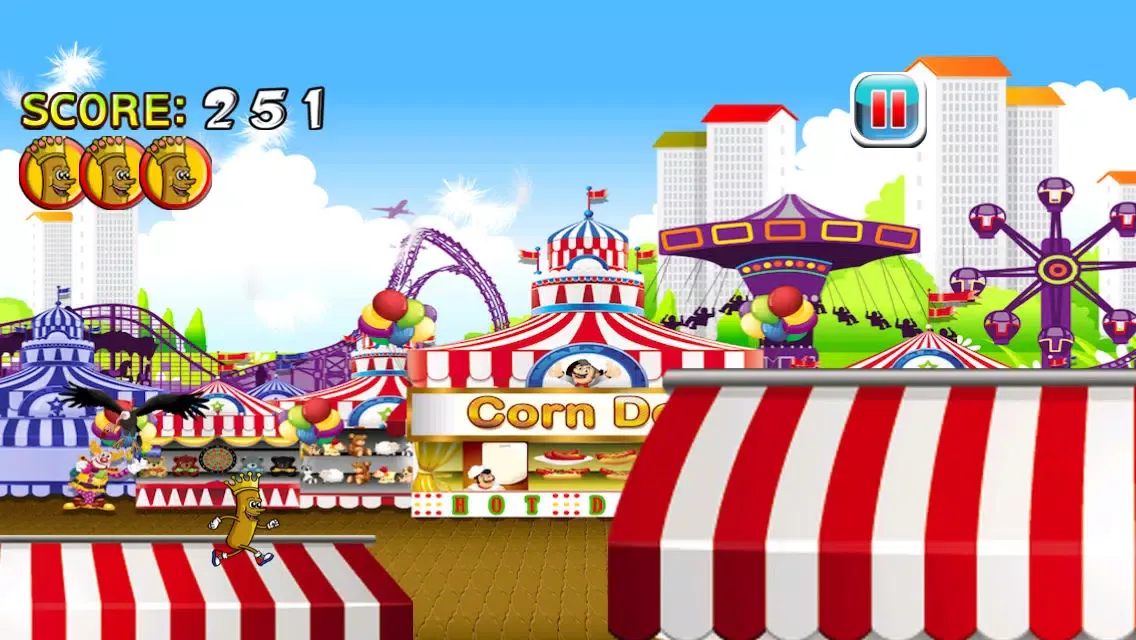 Corn Dog Run : King's Fair Food Court Maker's Escape Ekran Görüntüleri