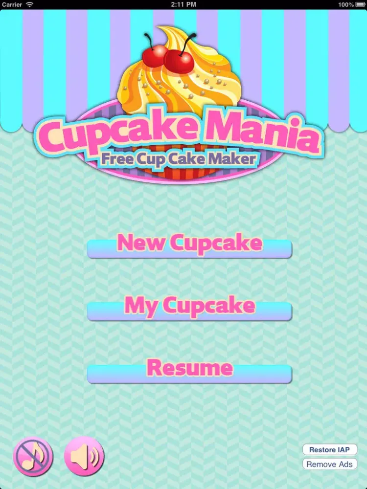 Скриншоты Cupcake Mania Free Cup Cake Maker iPad 