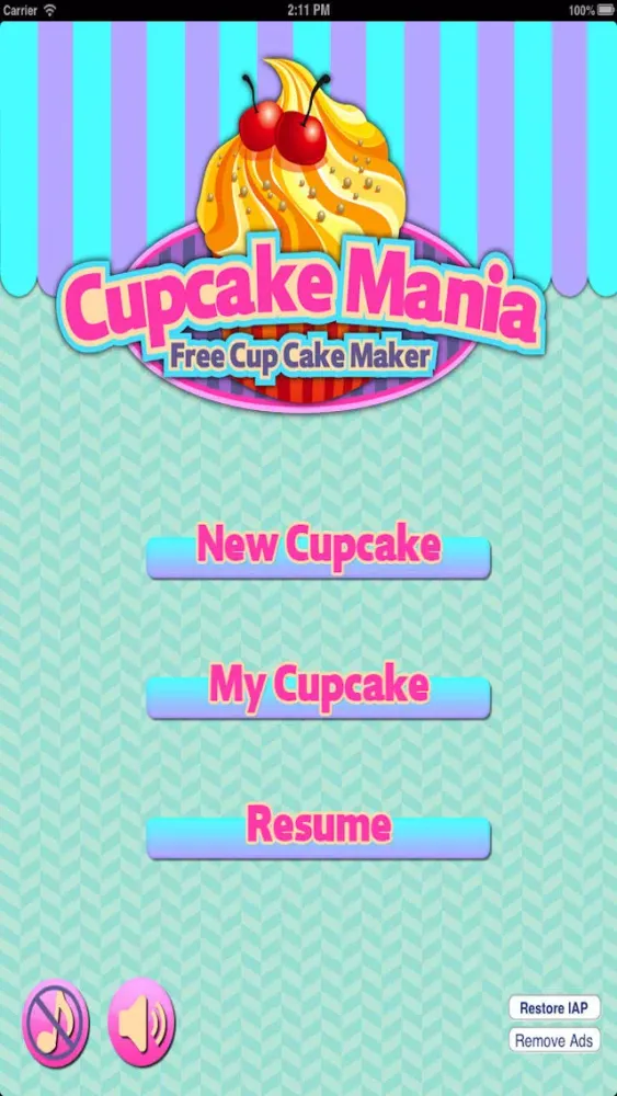 Скриншоты Cupcake Mania Free Cup Cake Maker