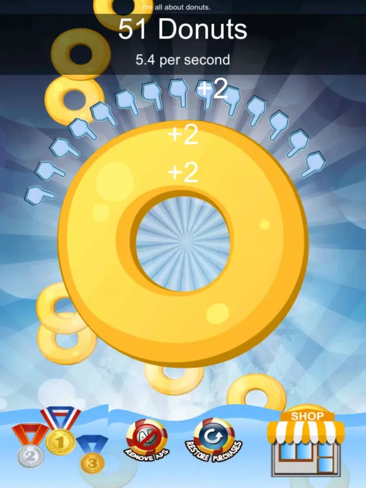 Donut Clickers: Pop Cake Donuts iPad  স্ক্রিনশট
